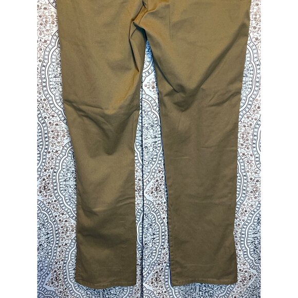 Quiksilver Mens Khaki Chino Pants Size 32 Regular Cotton Blend - Picture 7 of 11